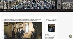 Desktop Screenshot of cinegrip.nl